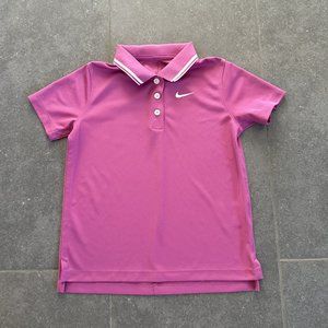 Dri-FIT Victory Girls' Master Print Golf Polo